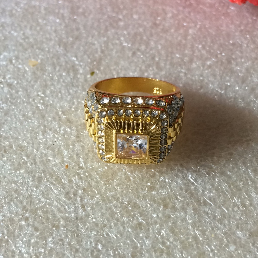 Vintage 925 topaz-ring - Picture 4 of 8